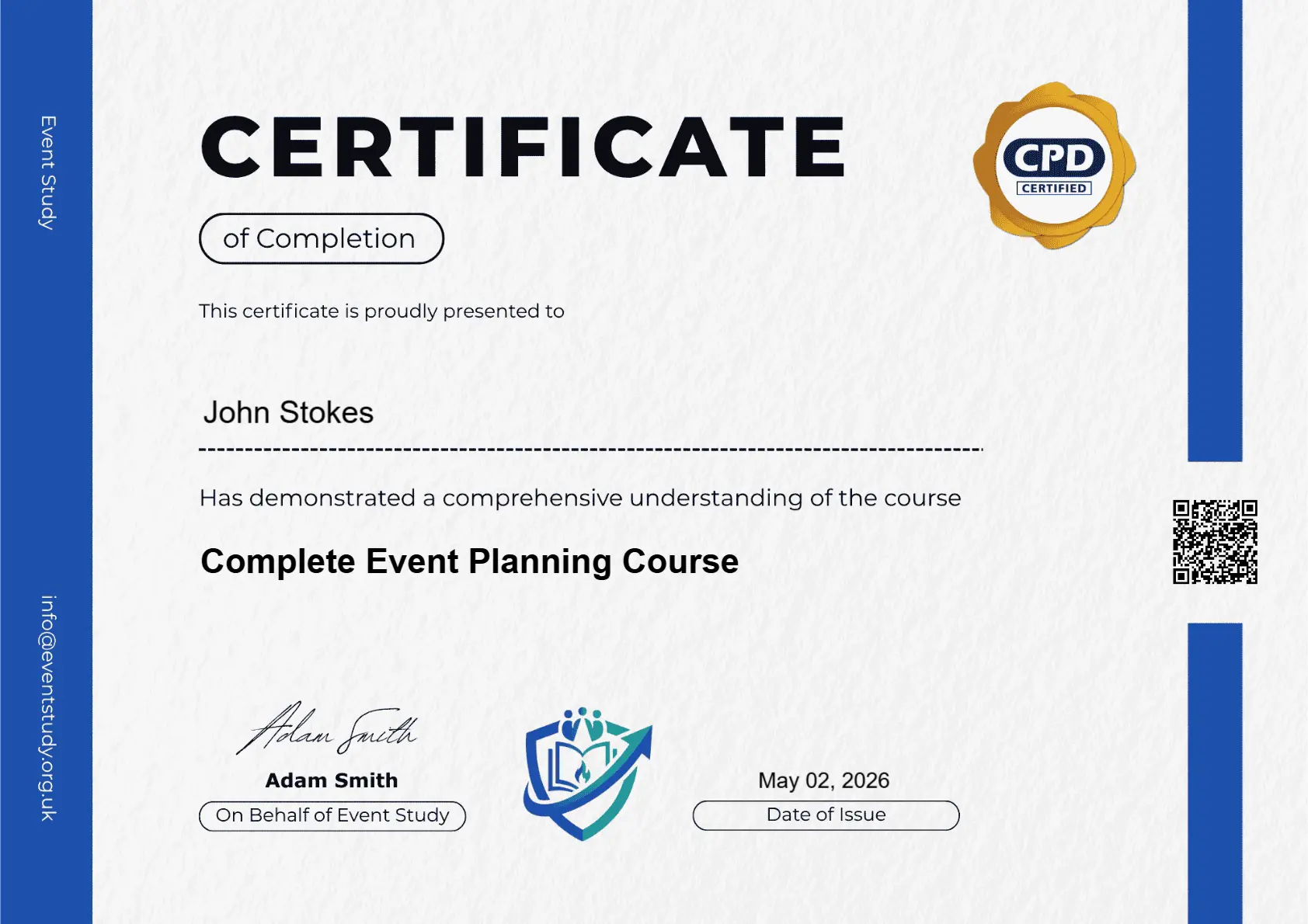 Get your FREE CPD Certificate!