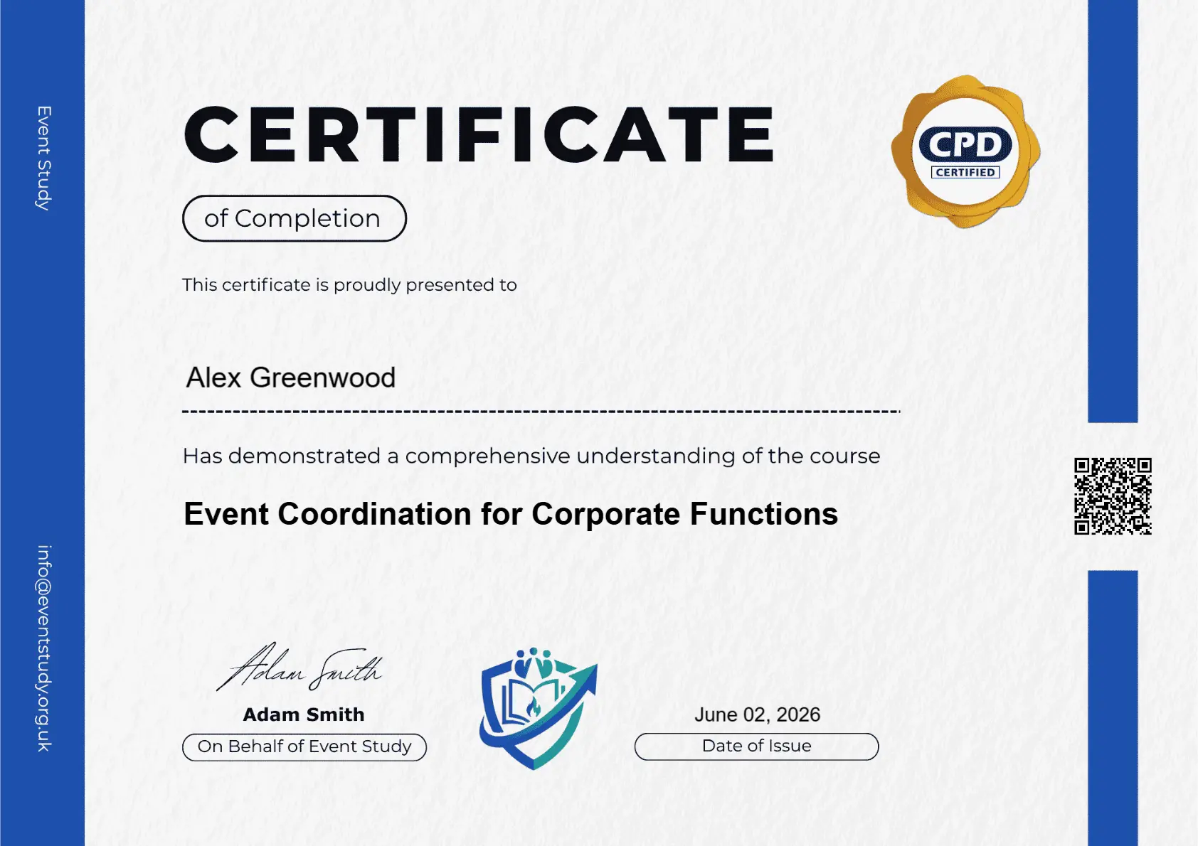 Get your FREE CPD Certificate!
