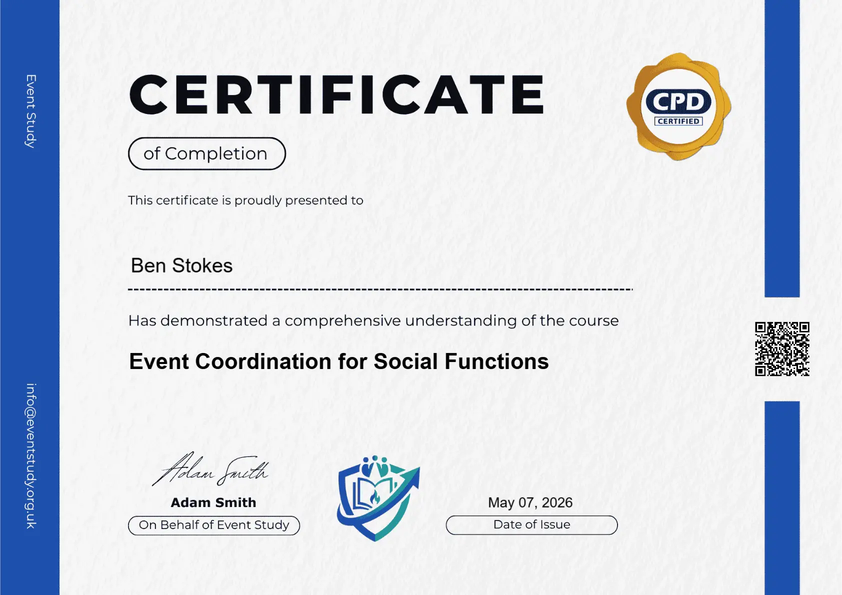 Get your FREE CPD Certificate!