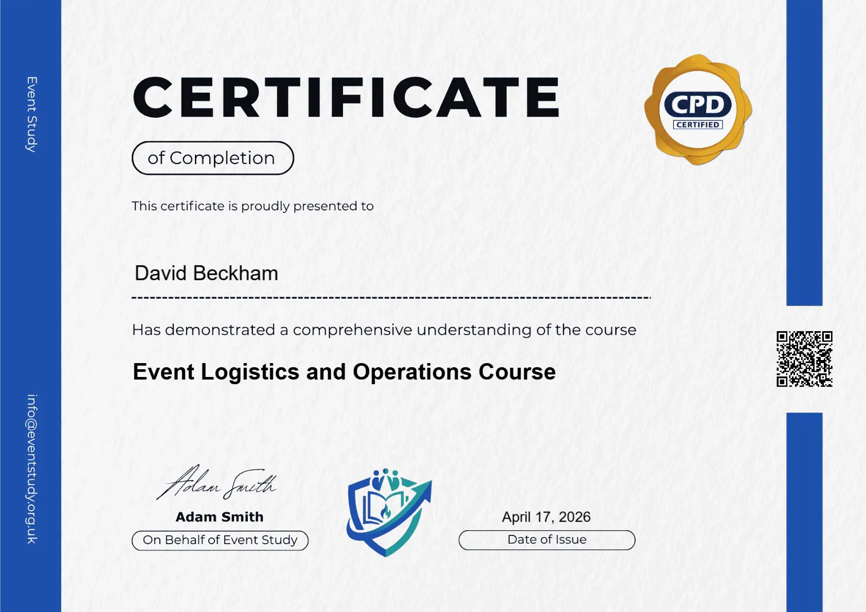 Get your FREE CPD Certificate!