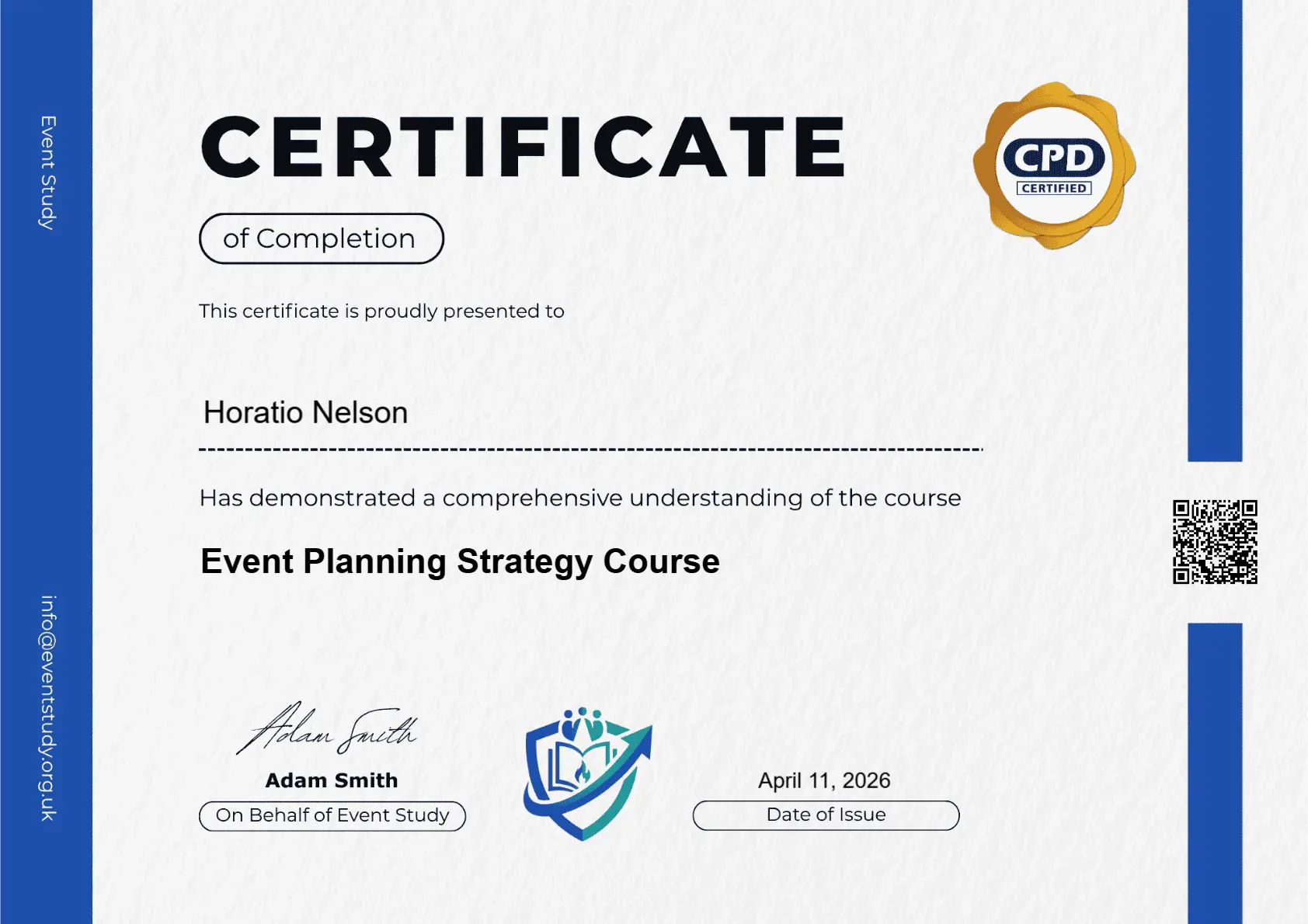 Get your FREE CPD Certificate!