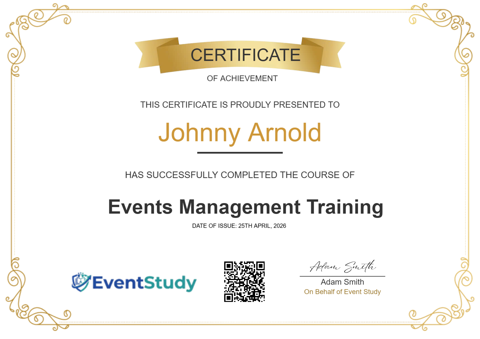 Get your FREE Certificate!