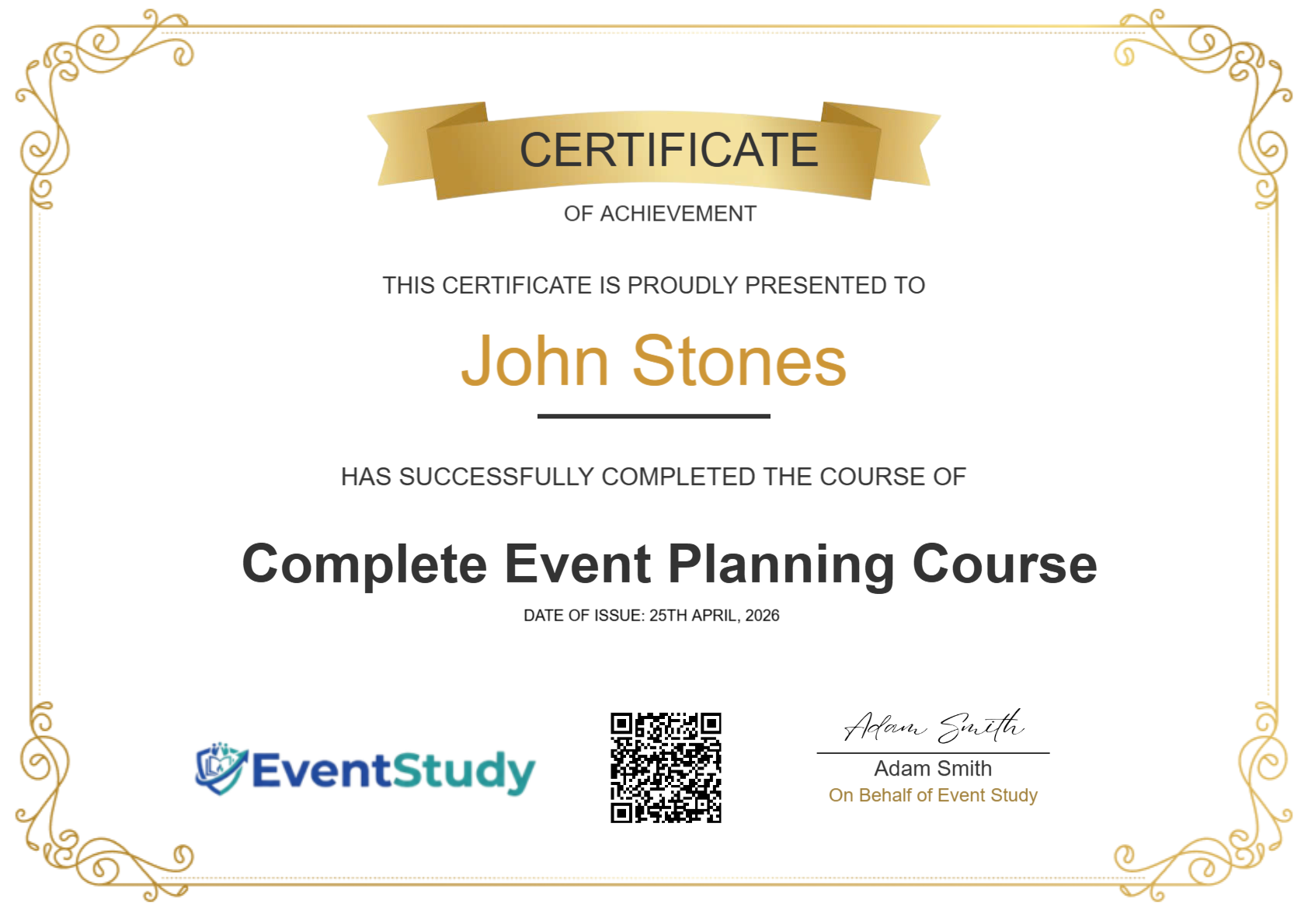 Get your FREE Certificate!