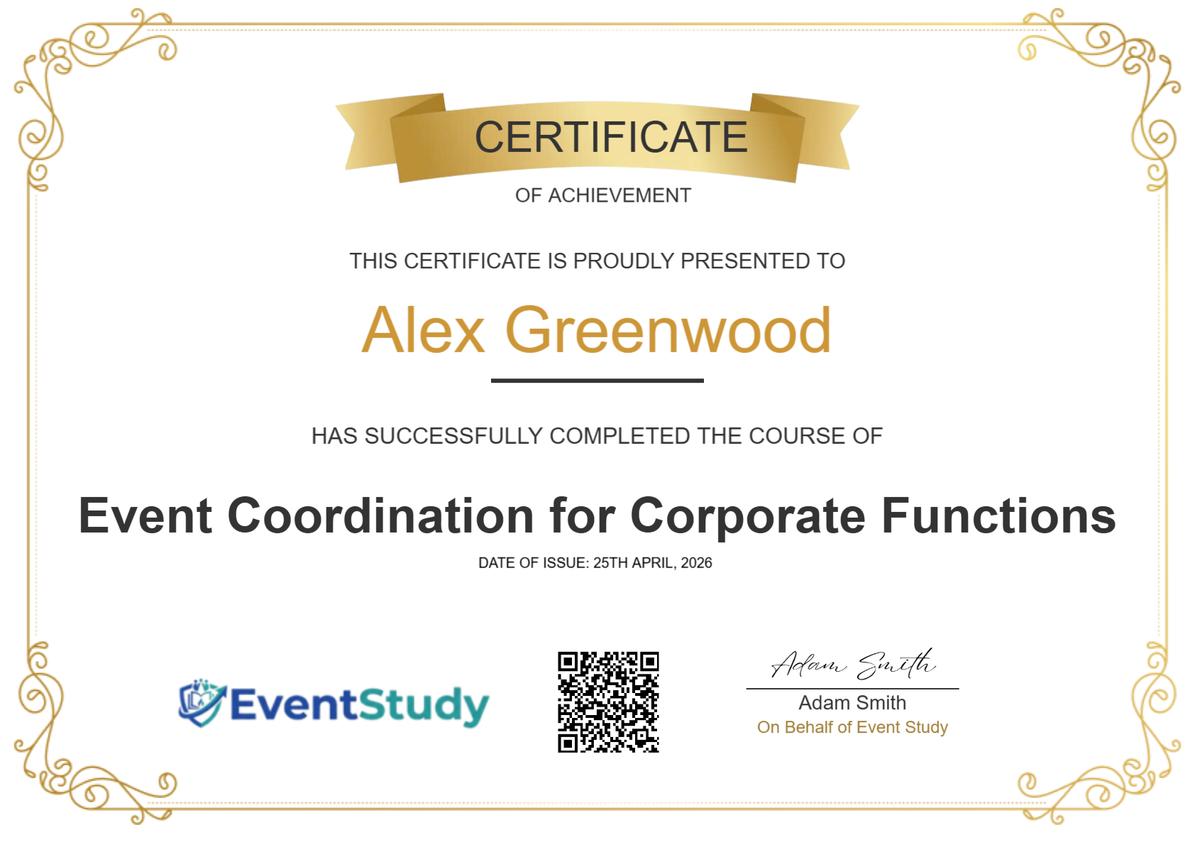 Get your FREE Certificate!