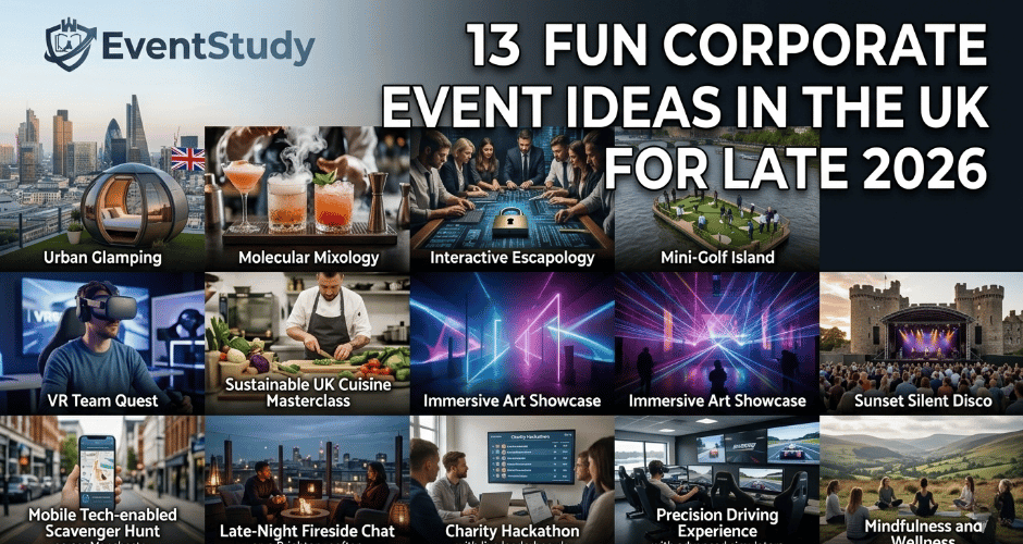 13 Fun Corporate Event Ideas in the UK for Late 2026
