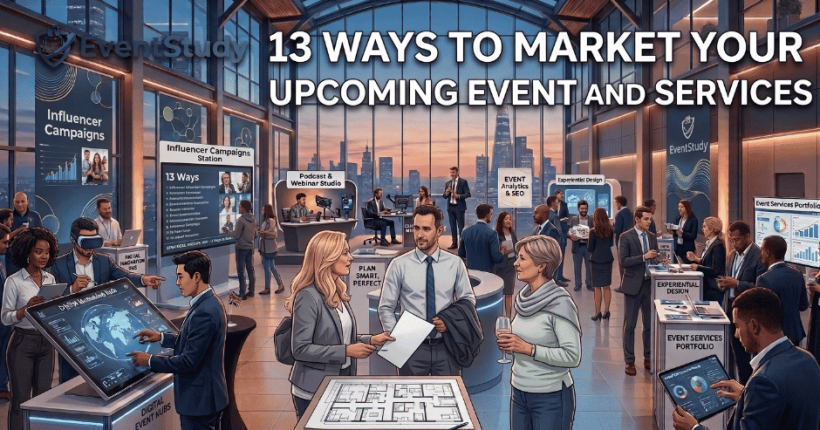 13 Ways to Market Your Upcoming Event and Services
