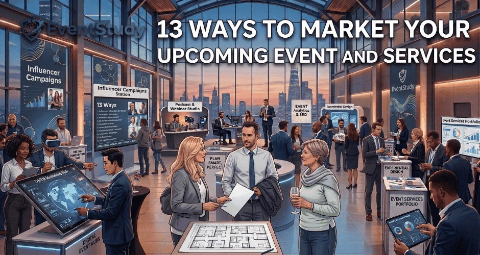 13 Ways to Market Your Upcoming Event and Services