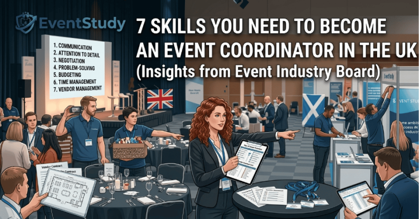 7 Skills You Need to Become an Event Coordinator in the UK (Insights from Event Industry Board)