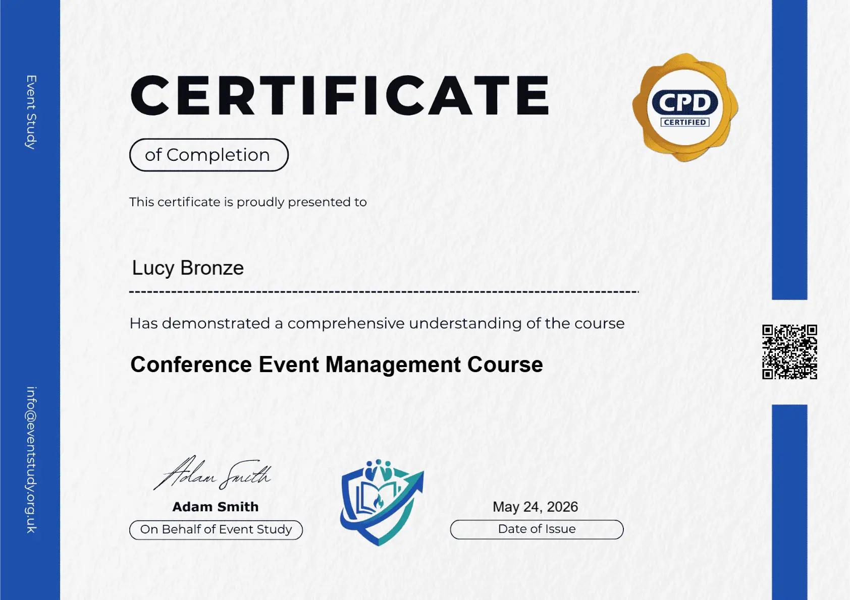 Get your FREE CPD Certificate!