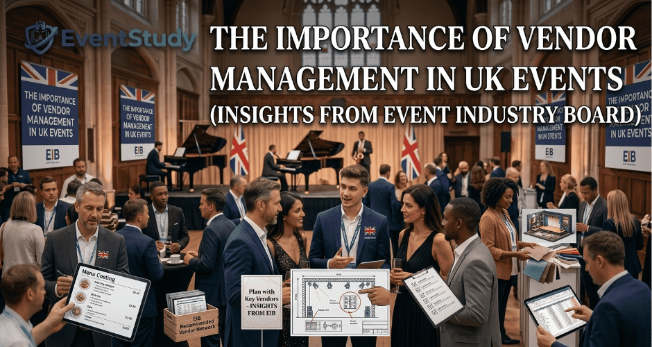The Importance of Vendor Management in UK Events (Insights from Event Industry Board)