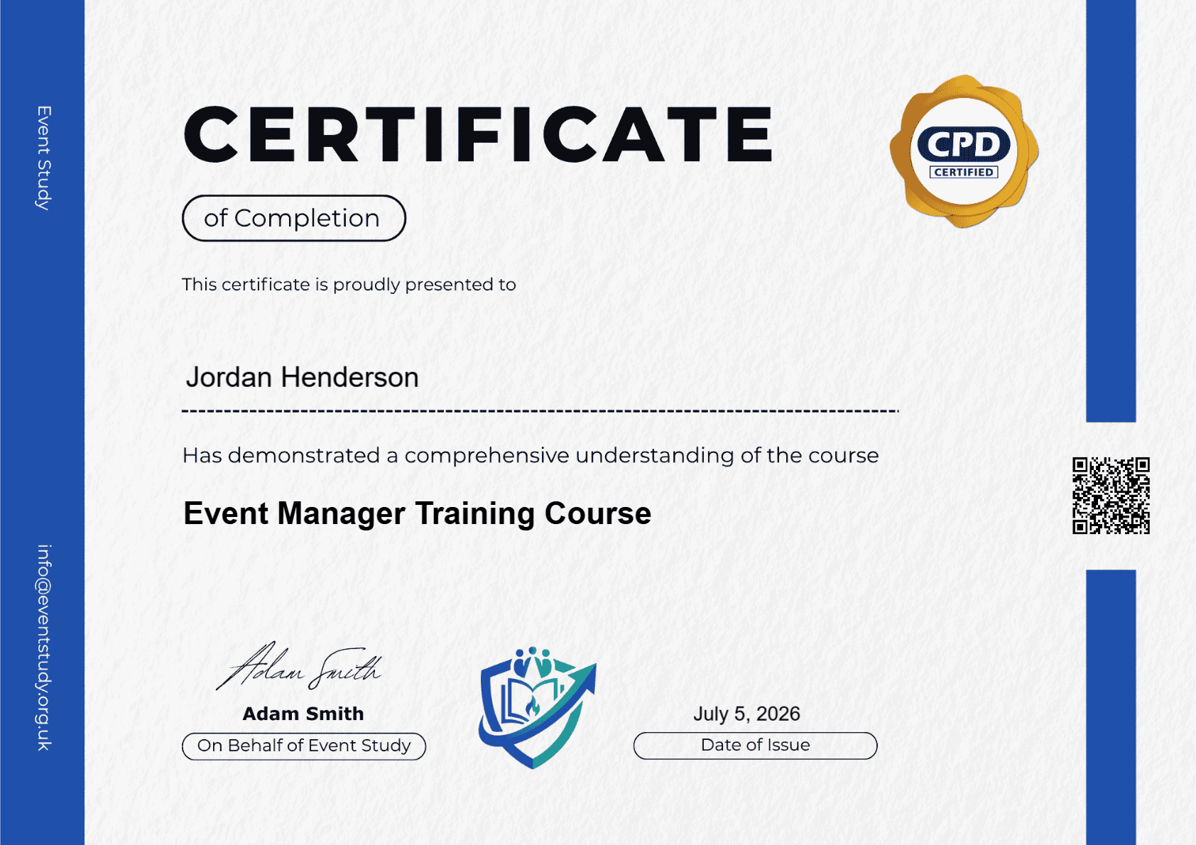 Get your FREE CPD Certificate!