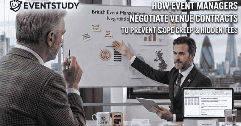 How Event Managers Negotiate Venue Contracts to Prevent Scope Creep & Hidden Fees
