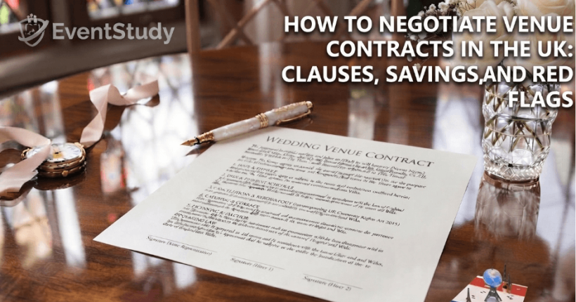 How to Negotiate Venue Contracts in the UK Clauses, Savings, and Red Flags