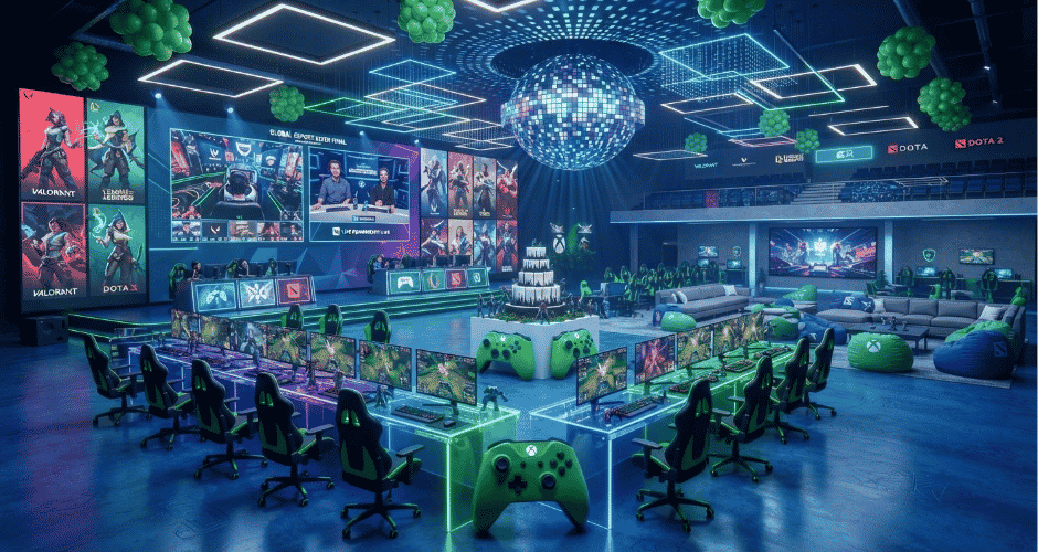 Interactive Gaming and Esports Theme