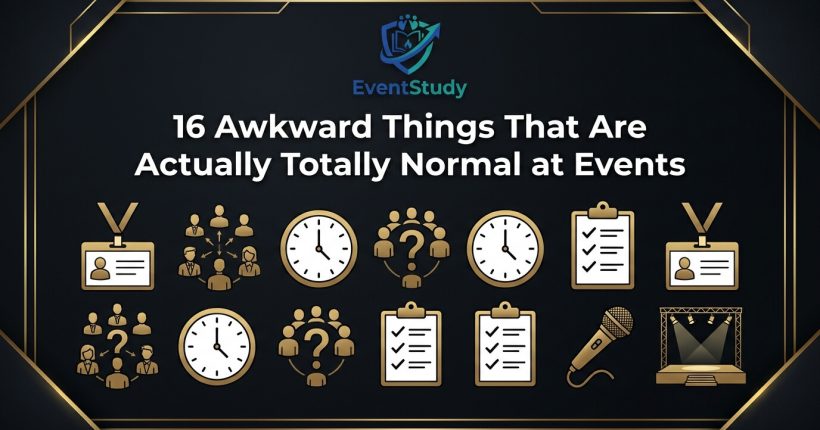 16 ‘Awkward’ Things That Are Actually Totally Normal at Events