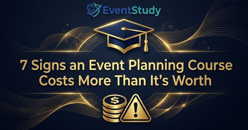 7 Signs an Event Planning Course Costs More Than It’s Worth