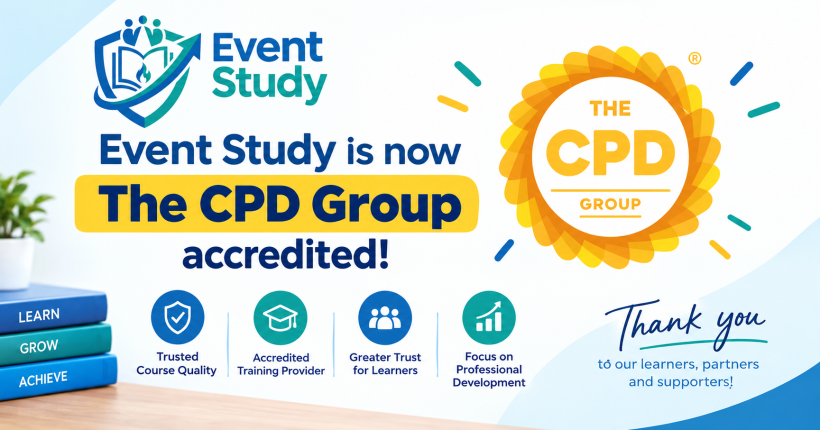 Event Study is now The CPD Groupd accredited
