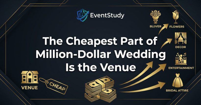 The Cheapest Part of a Million-Dollar Wedding Is the Venue